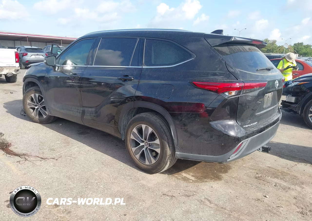 2021 Toyota Highlander Xle VIN:5TDGZRAH7MS032430 - 3