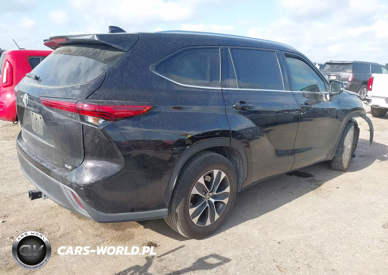 2021 Toyota Highlander Xle VIN:5TDGZRAH7MS032430 - 4