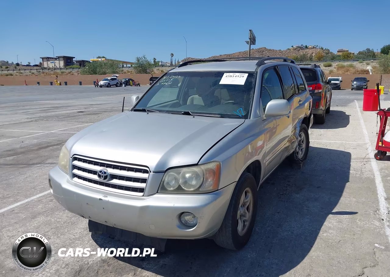 2002 Toyota Highlander VIN:JTEGD21AX20041661 - 2
