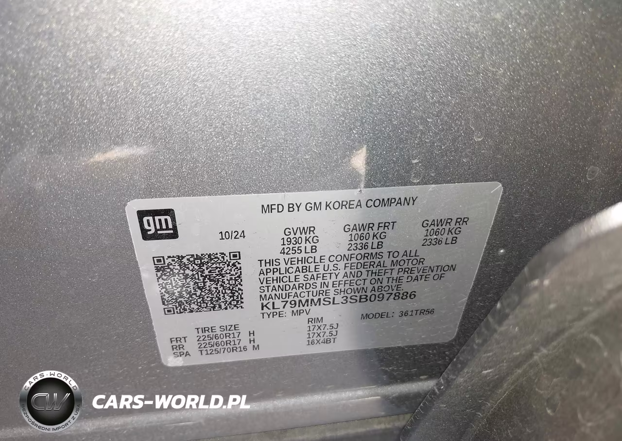2025 Chevrolet Trailblazer Fwd Ls VIN:KL79MMSL3SB097886 - 9