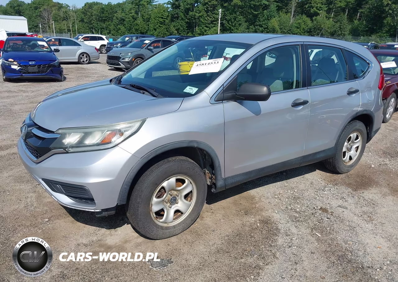 2015 Honda Cr-V Lx VIN:5J6RM4H31FL039800 - 2