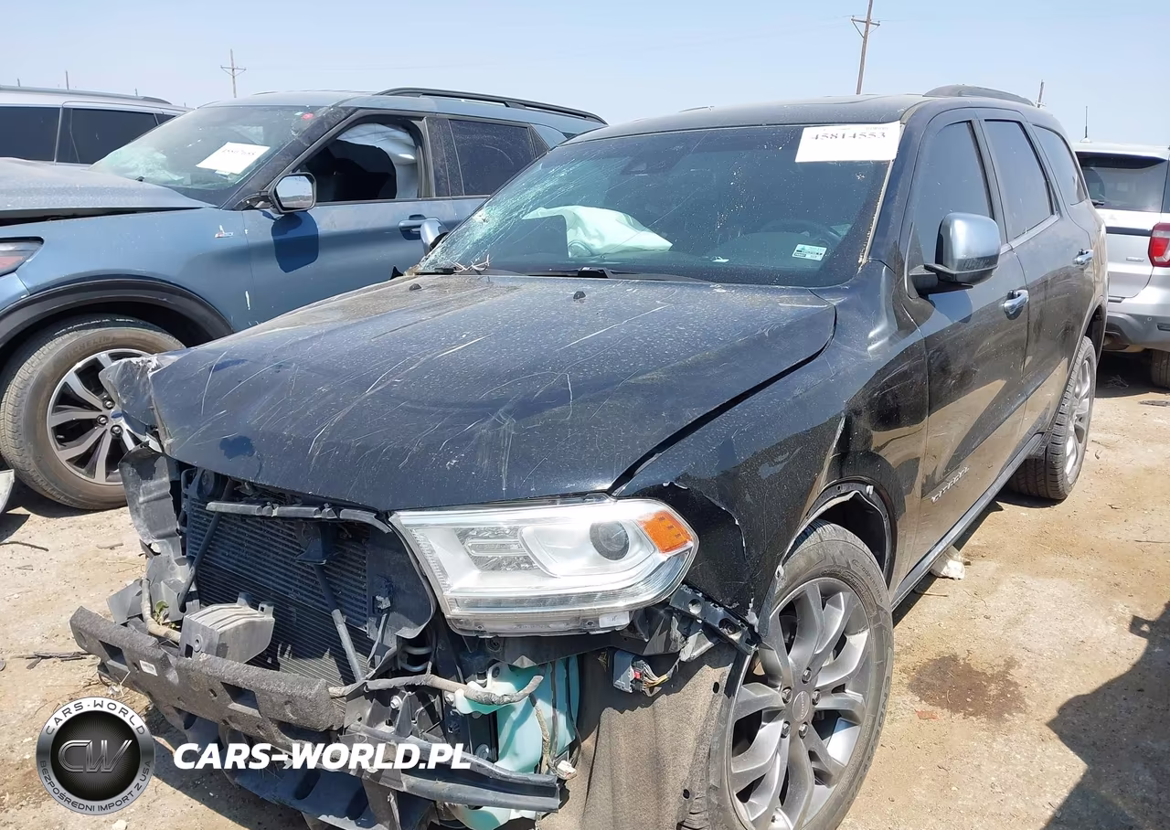2018 Dodge Durango Citadel Anodized Platinum Rwd VIN:1C4SDHET5JC261445 - 2