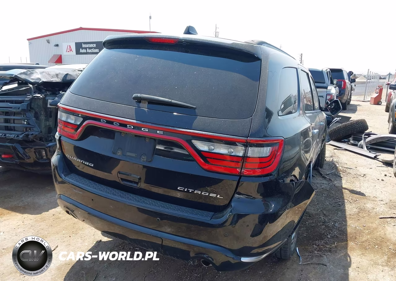 2018 Dodge Durango Citadel Anodized Platinum Rwd VIN:1C4SDHET5JC261445 - 4
