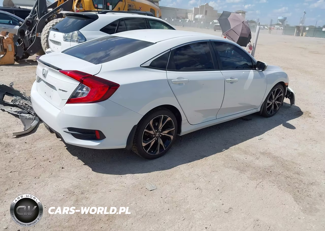 2021 Honda Civic Sport VIN:2HGFC2F83MH511702 - 4
