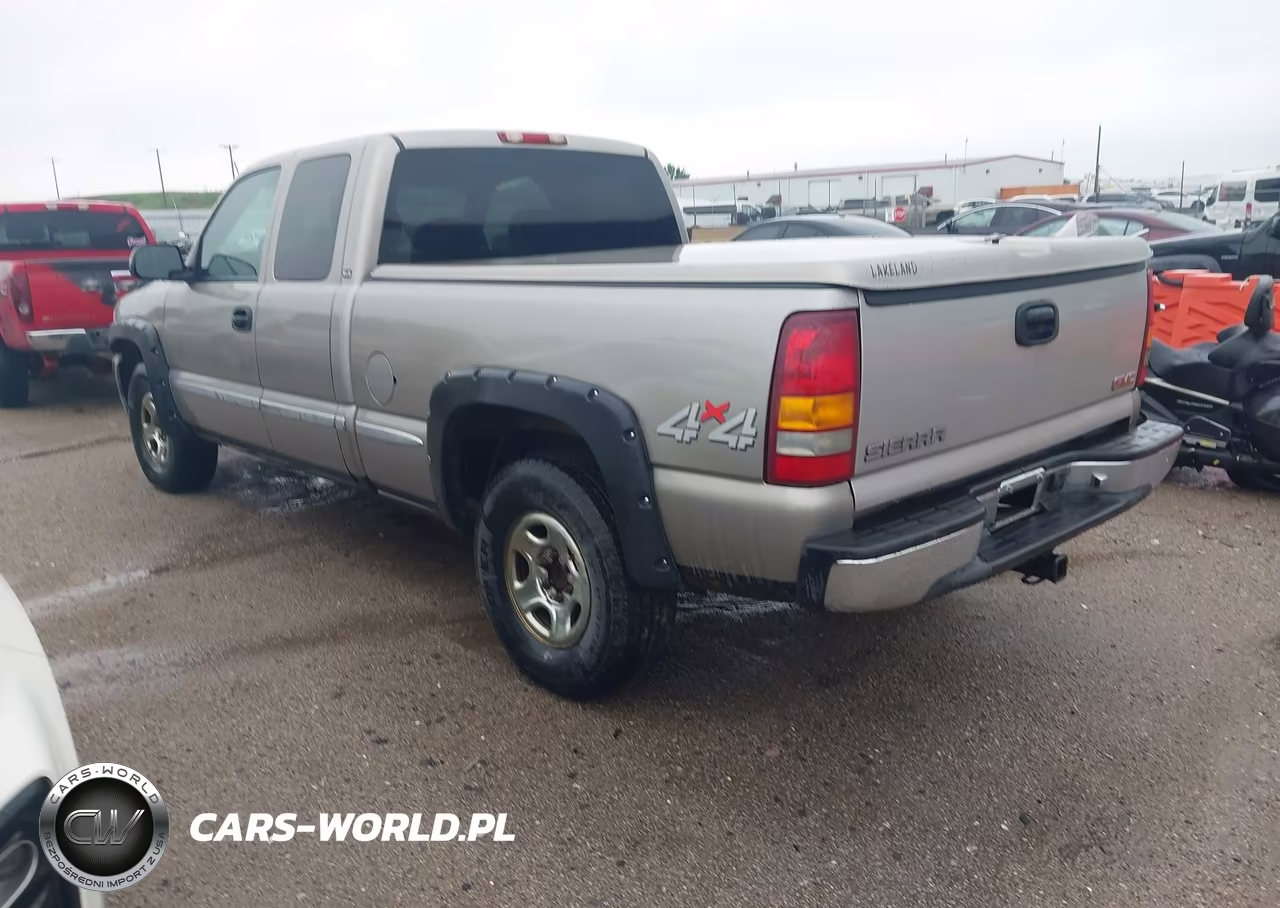 2001 GMC Sierra 1500 Sle VIN:2GTEK19T911243220 - 3