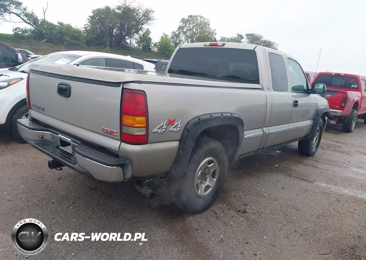 2001 GMC Sierra 1500 Sle VIN:2GTEK19T911243220 - 4