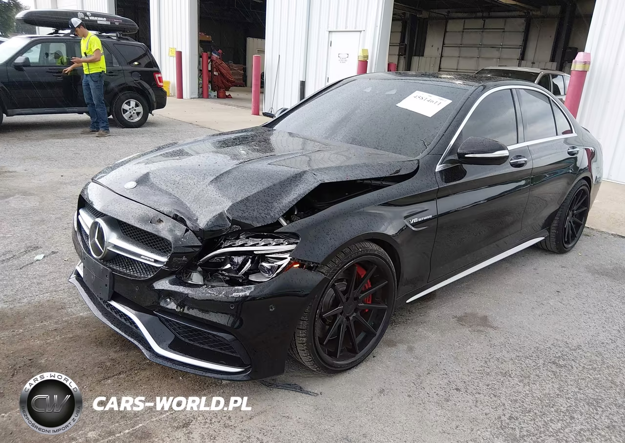 2015 Mercedes-Benz C 63 Amg S VIN:55SWF8HBXFU082017 - 2