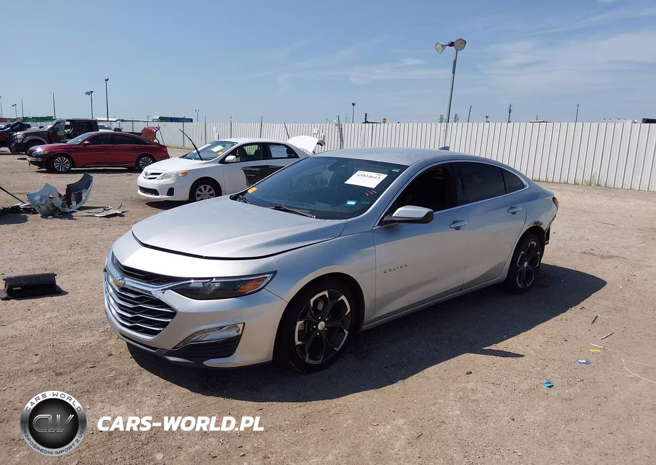 2021 Chevrolet Malibu Fwd Lt VIN:1G1ZD5ST2MF007754 - 2