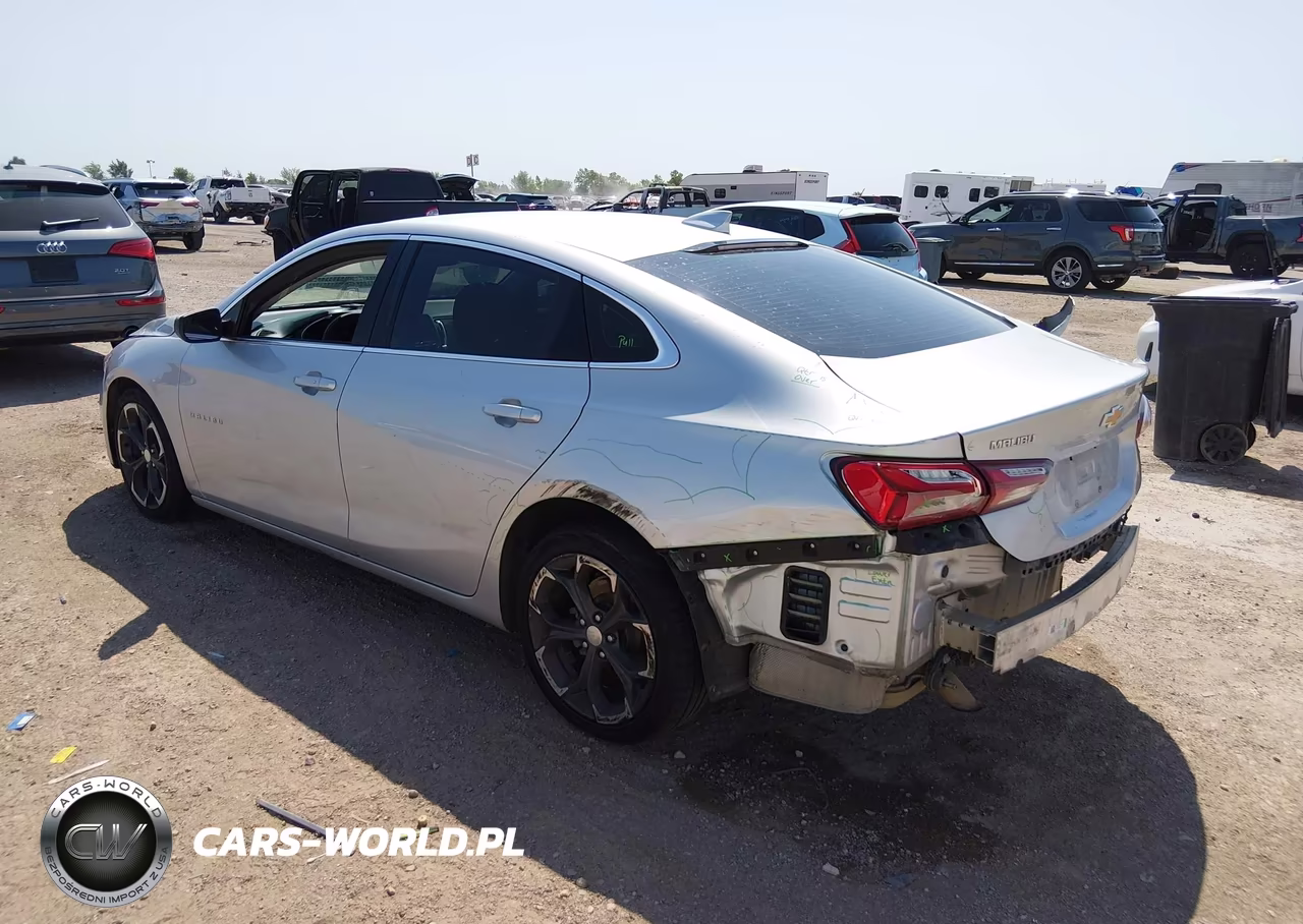 2021 Chevrolet Malibu Fwd Lt VIN:1G1ZD5ST2MF007754 - 3