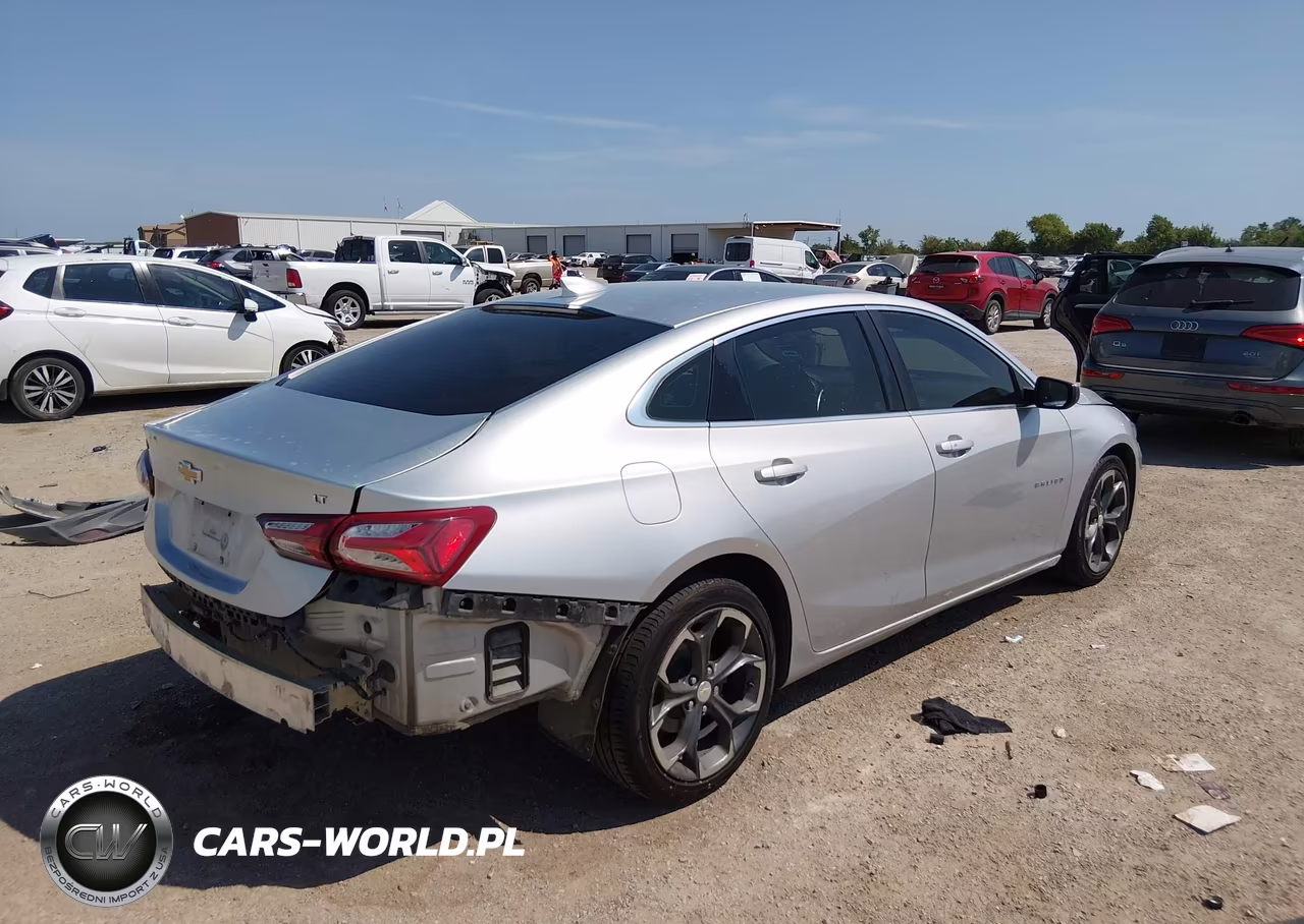 2021 Chevrolet Malibu Fwd Lt VIN:1G1ZD5ST2MF007754 - 4