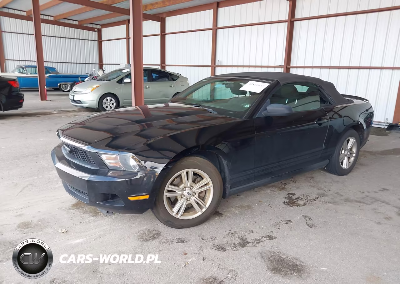 2011 Ford Mustang V6 VIN:1ZVBP8EM2B5153111 - 2