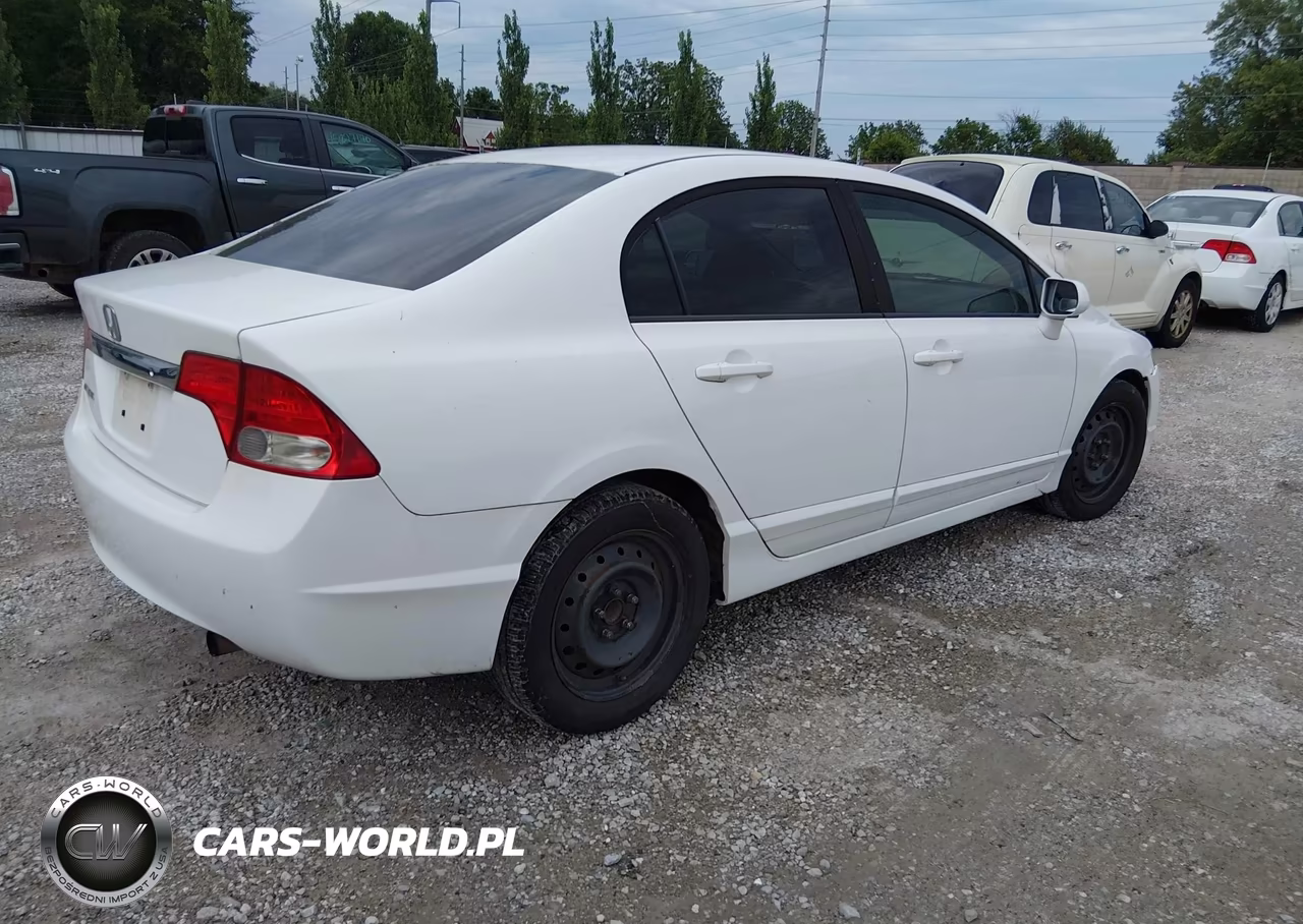 2010 Honda Civic Lx VIN:19XFA1F56AE066853 - 4