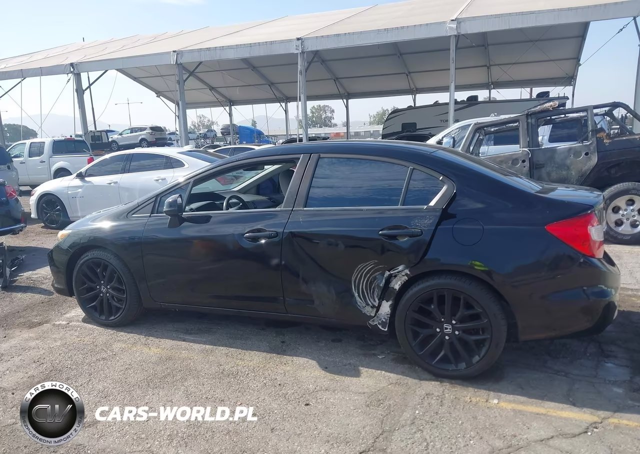 2012 Honda Civic Lx VIN:19XFB2F59CE367283 - 14