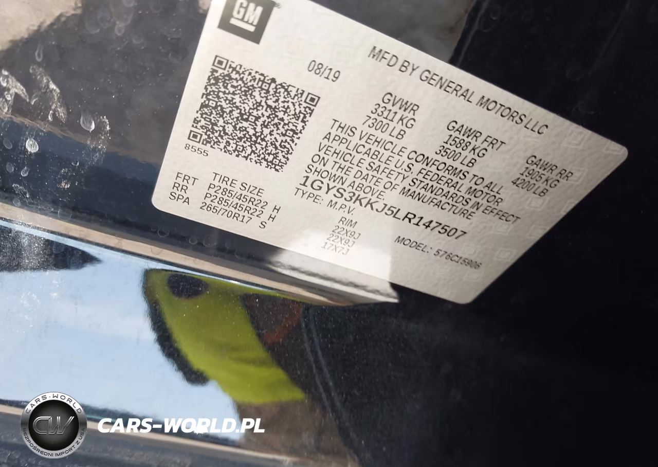2020 Cadillac Escalade Esv 2Wd Platinum VIN:1GYS3KKJ5LR147507 - 9