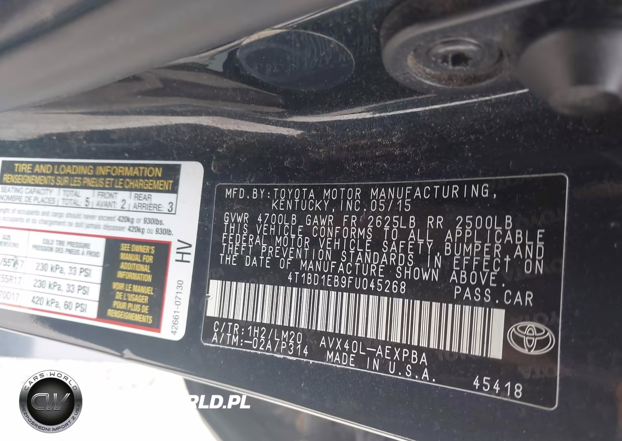 2015 Toyota Avalon Hybrid Limited VIN:4T1BD1EB9FU045268 - 9