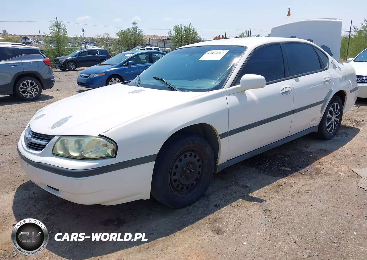 2002 Chevrolet Impala VIN:2G1WF52E229198693 - 2