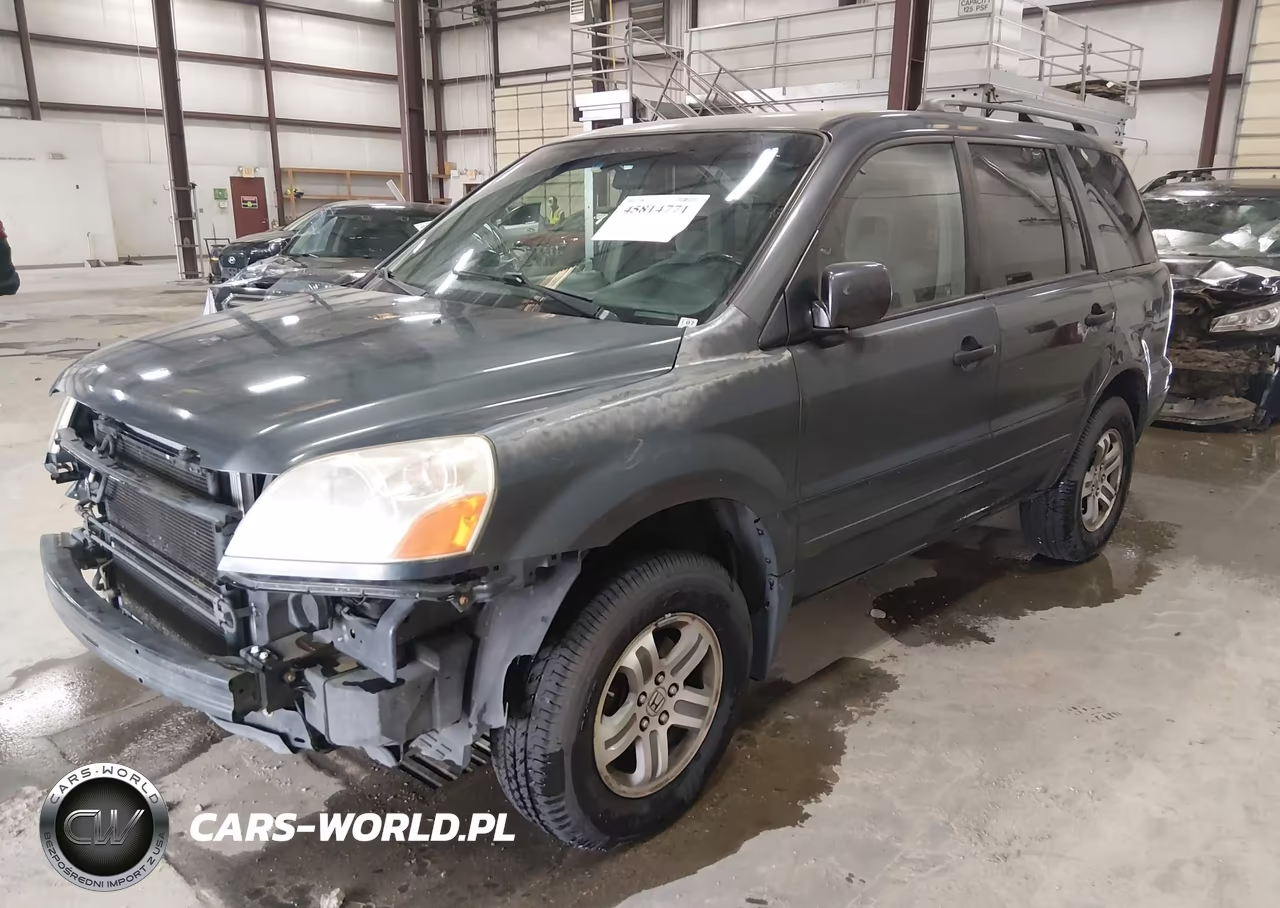 2005 Honda Pilot Ex VIN:2HKYF18485H513523 - 2