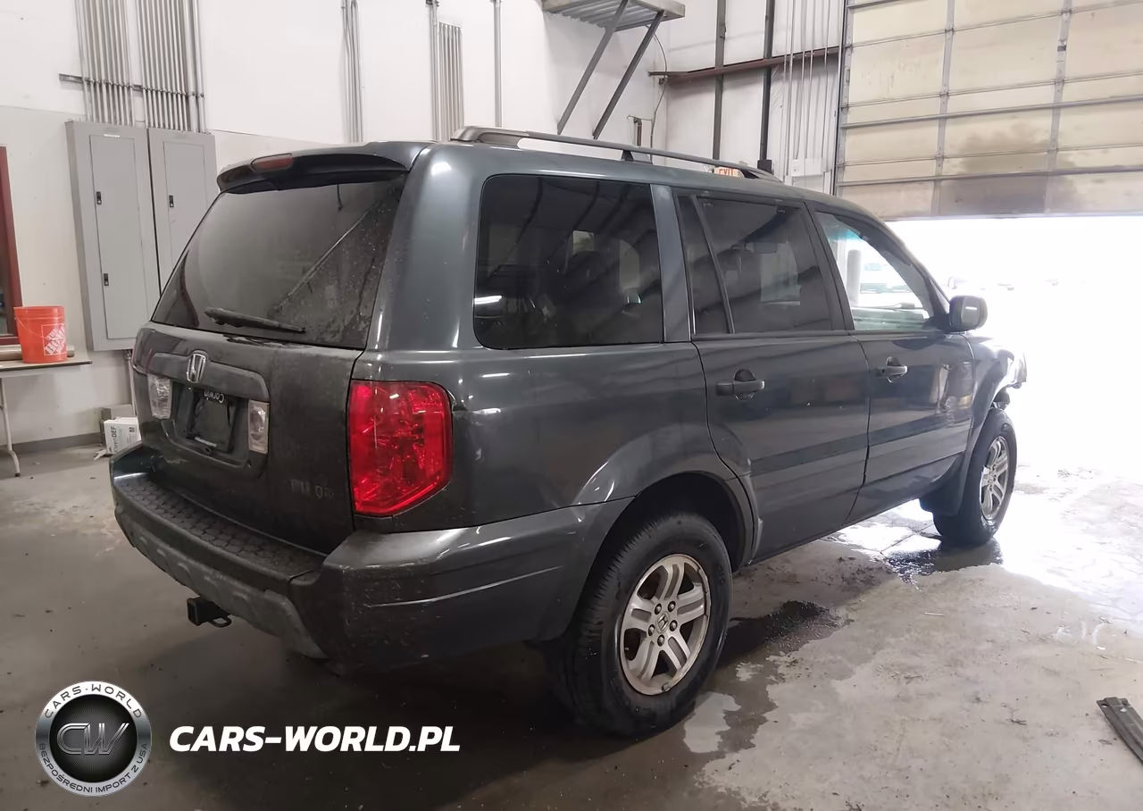 2005 Honda Pilot Ex VIN:2HKYF18485H513523 - 4