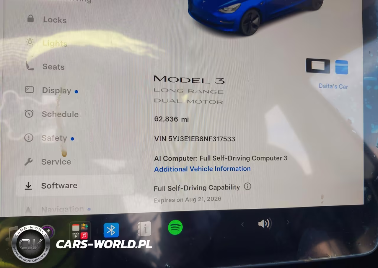 2022 Tesla Model 3 Long Range Dual Motor All-Wheel Drive VIN:5YJ3E1EB8NF317533 - 14