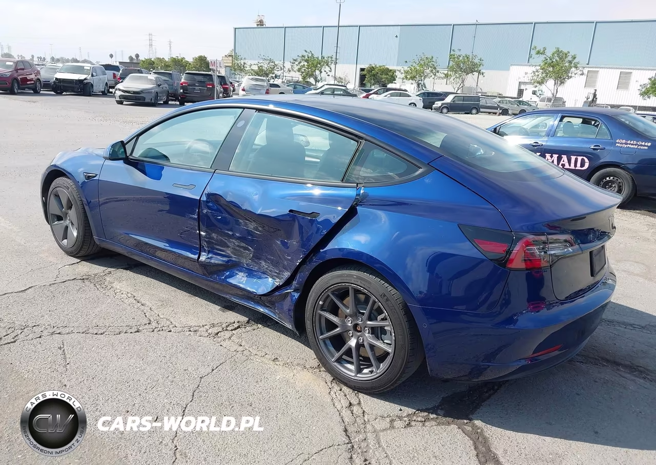 2022 Tesla Model 3 Long Range Dual Motor All-Wheel Drive VIN:5YJ3E1EB8NF317533 - 3