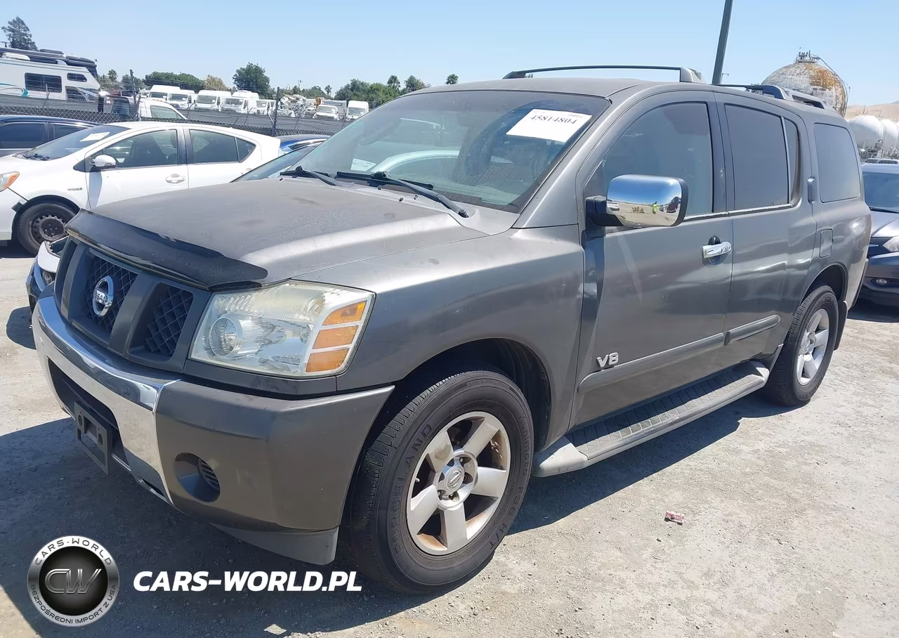 2006 Nissan Armada Se VIN:5N1AA08A96N701416 - 2