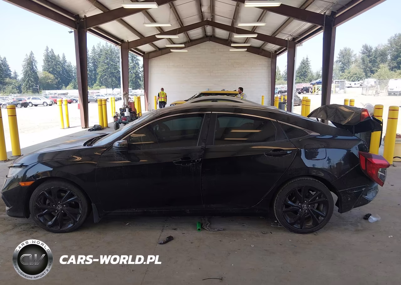 2019 Honda Civic Sport VIN:2HGFC2F81KH519942 - 13