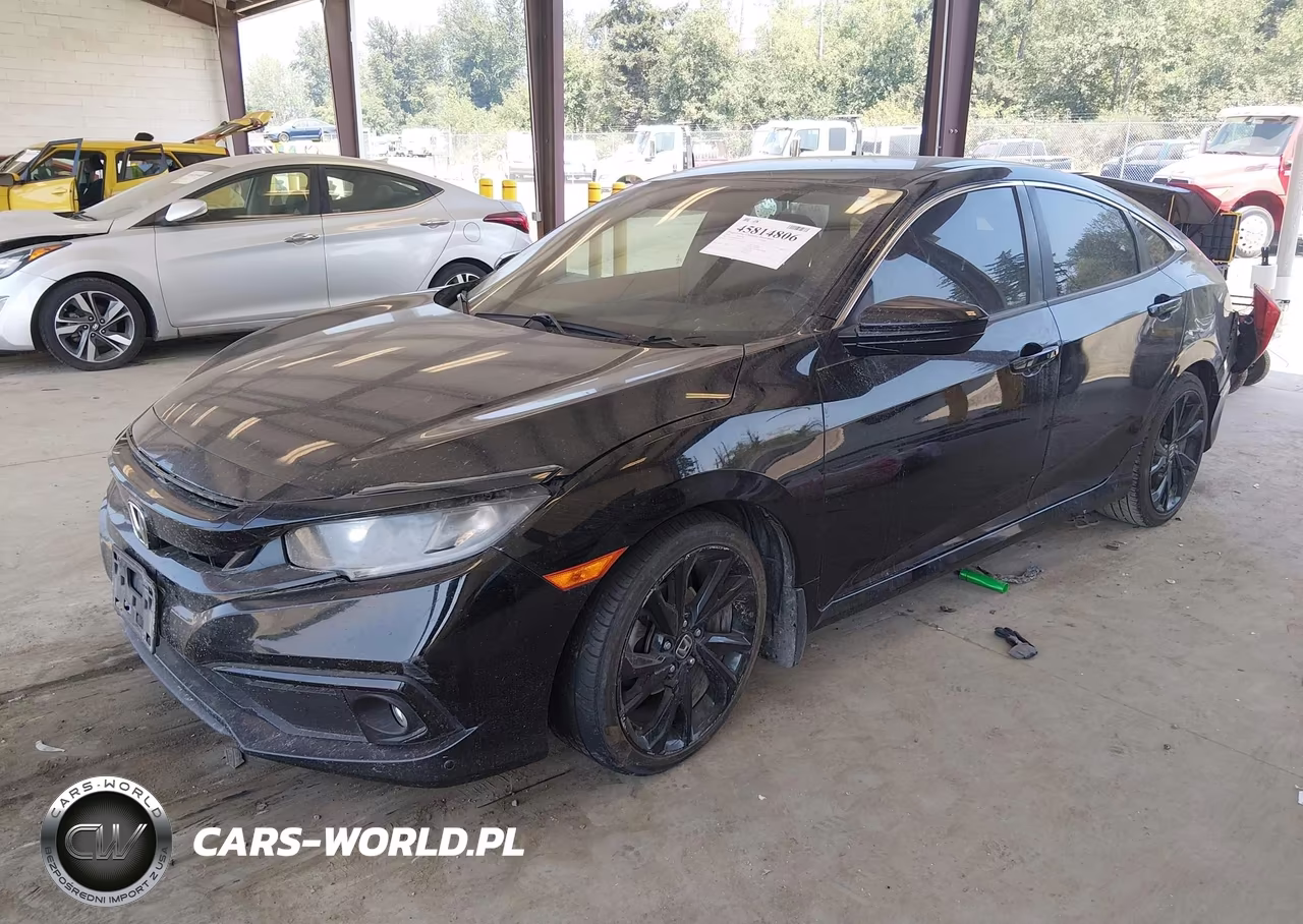 2019 Honda Civic Sport VIN:2HGFC2F81KH519942 - 2