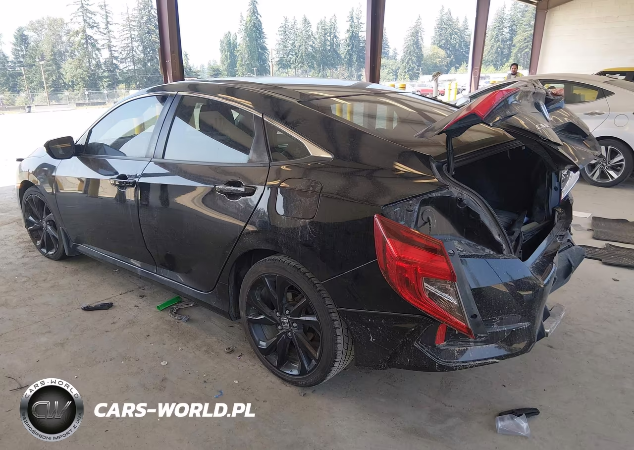 2019 Honda Civic Sport VIN:2HGFC2F81KH519942 - 3