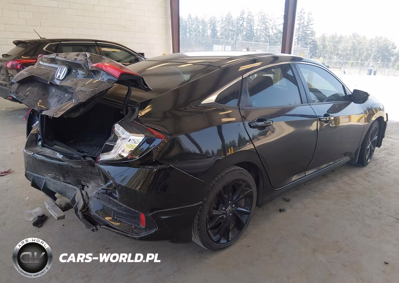 2019 Honda Civic Sport VIN:2HGFC2F81KH519942 - 4