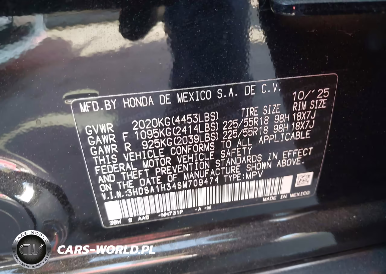 2025 Acura Adx VIN:3HDSA1H34SM709474 - 9