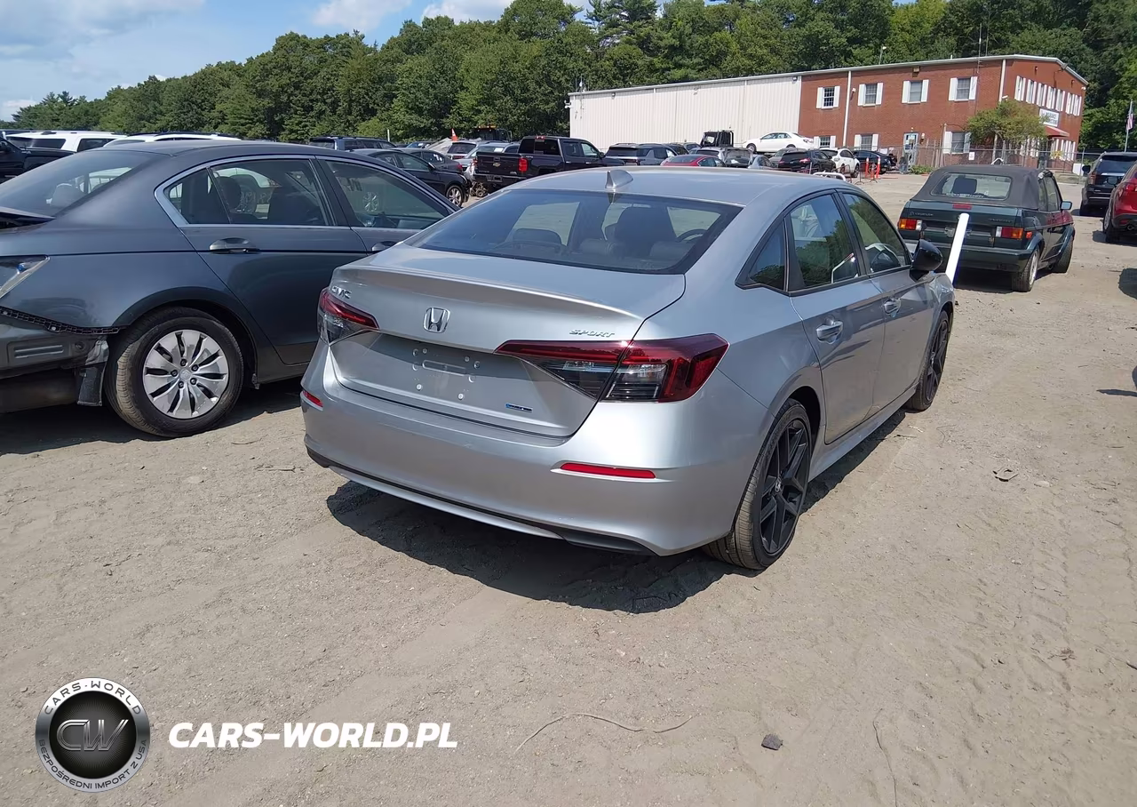 2025 Honda Civic Hybrid Sport-Sport Touring VIN:2HGFE4F86SH337644 - 4