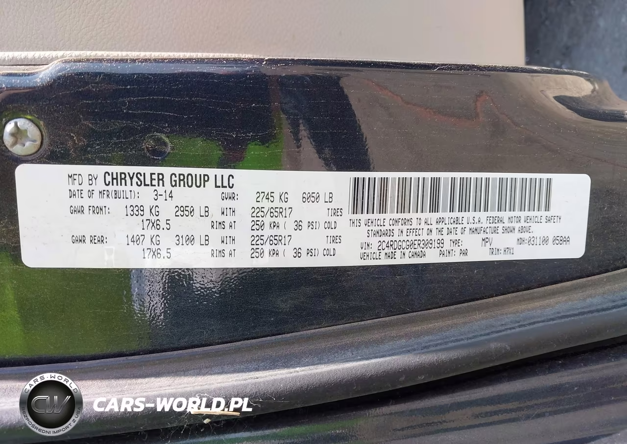 2014 Dodge Grand Caravan Sxt VIN:2C4RDGCG0ER309199 - 9