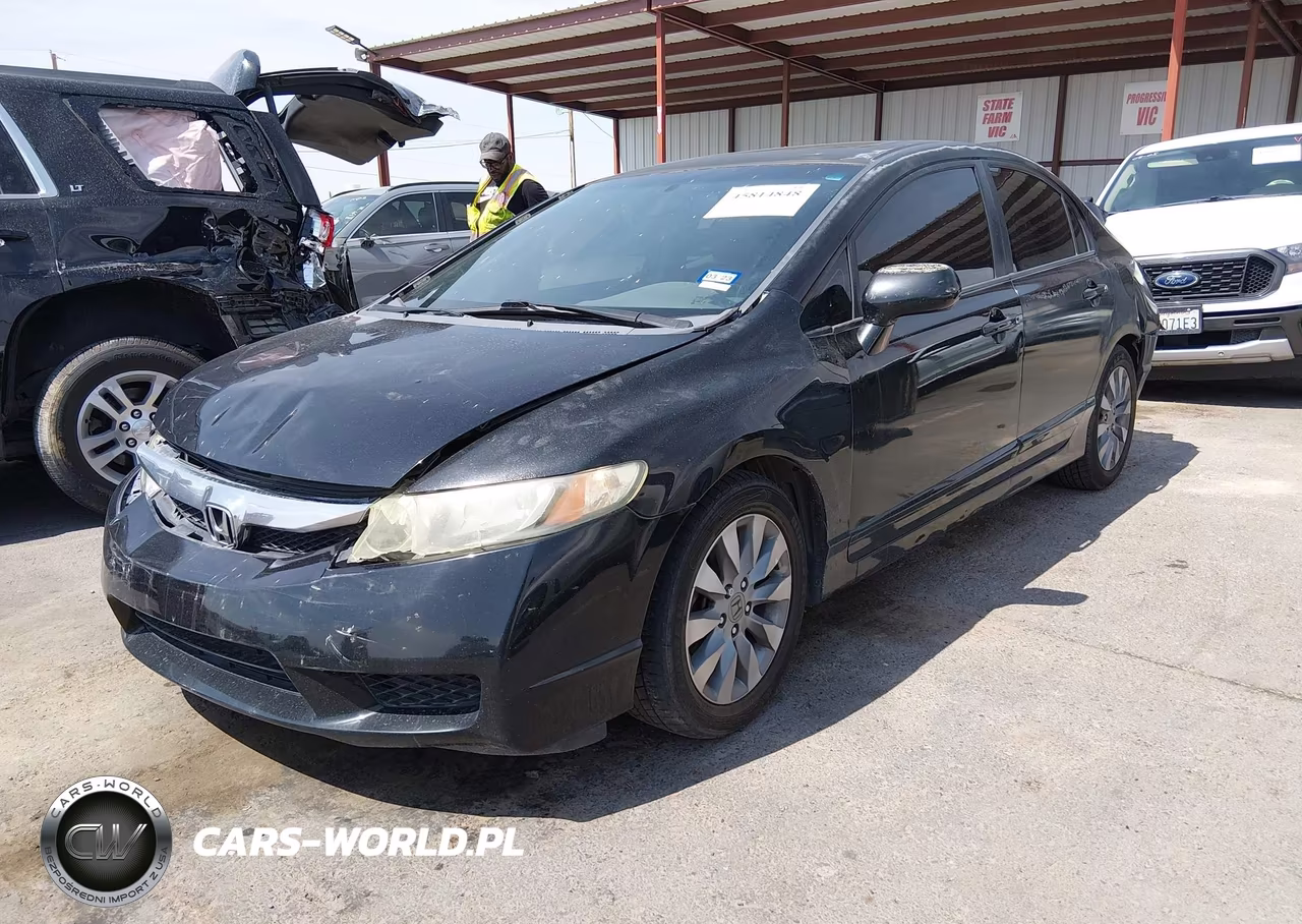 2009 Honda Civic Ex VIN:19XFA16839E045691 - 2