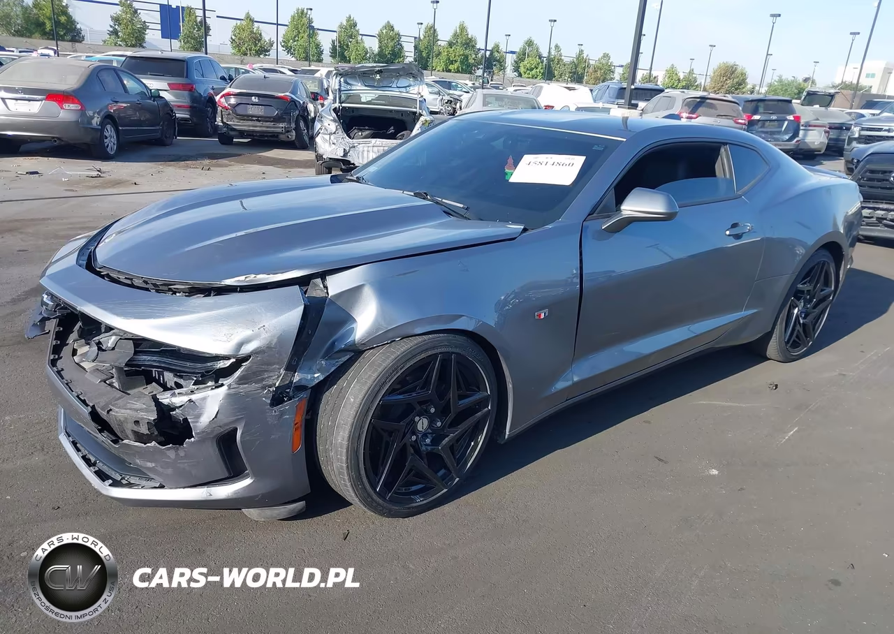 2021 Chevrolet Camaro Rwd 3Lt VIN:1G1FD1RS8M0132527 - 2