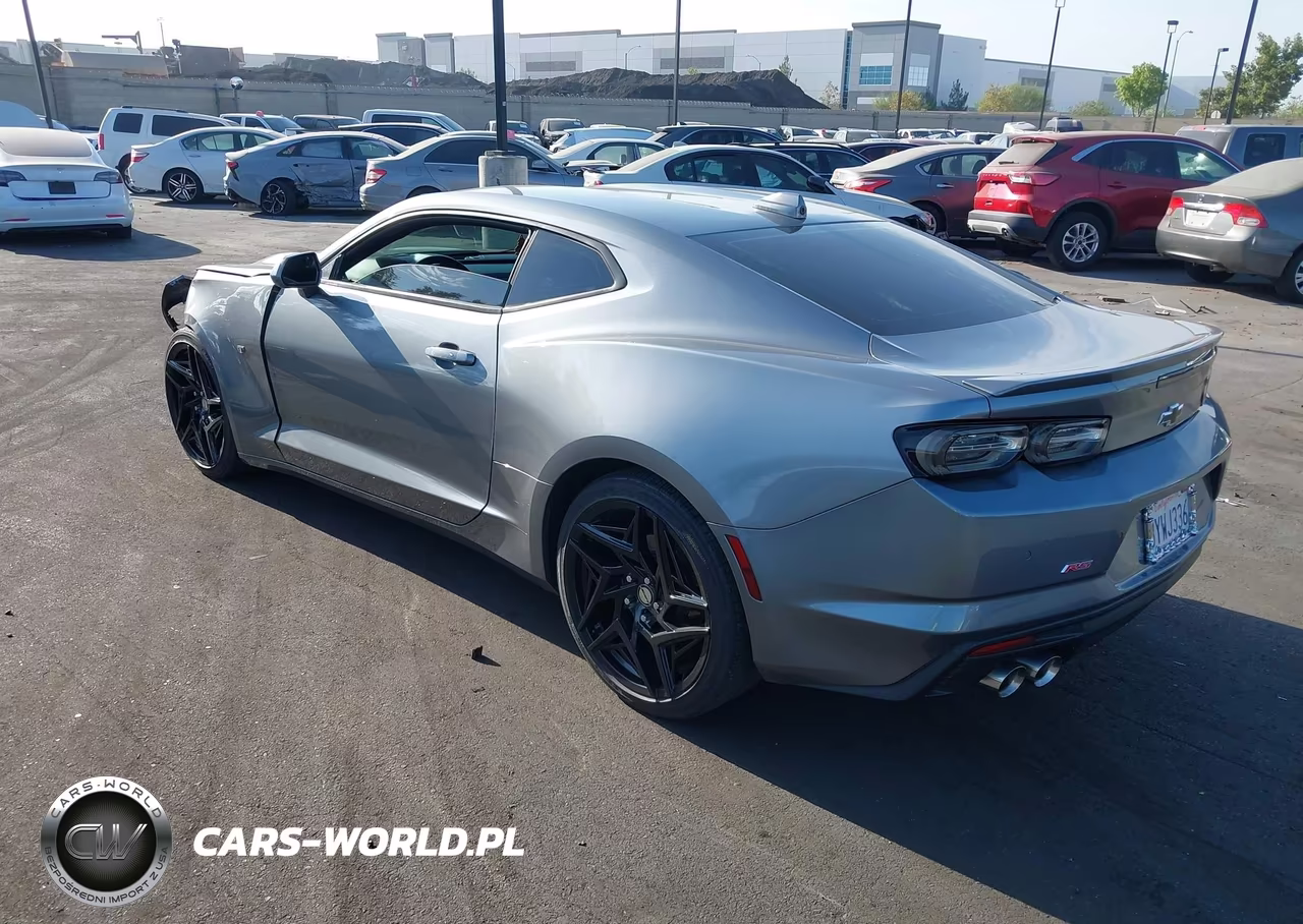 2021 Chevrolet Camaro Rwd 3Lt VIN:1G1FD1RS8M0132527 - 3