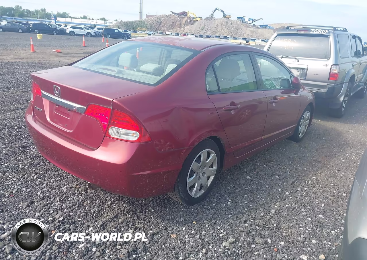 2009 Honda Civic Lx VIN:2HGFA16509H324270 - 4