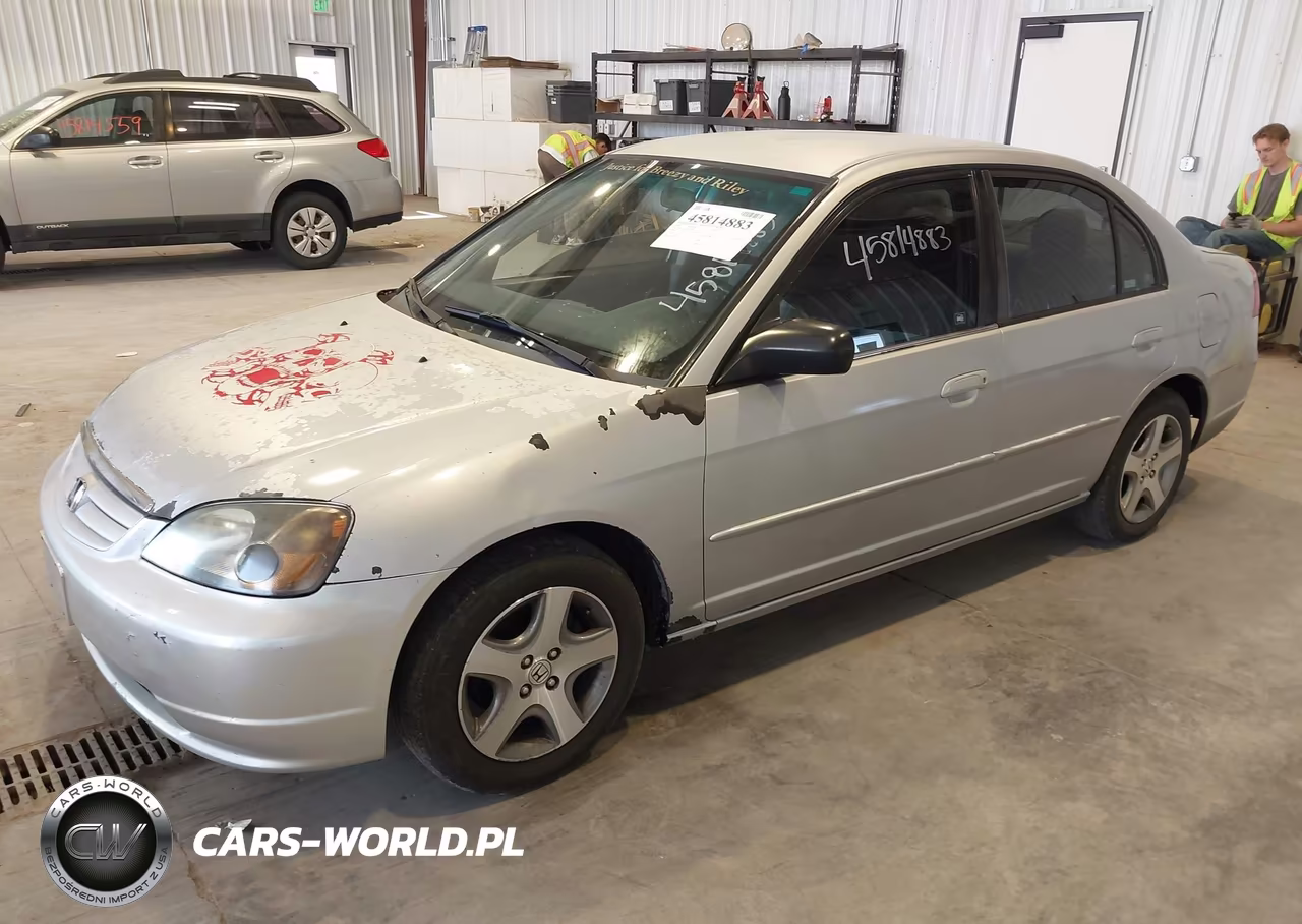 2003 Honda Civic Lx VIN:2HGES16623H520669 - 2