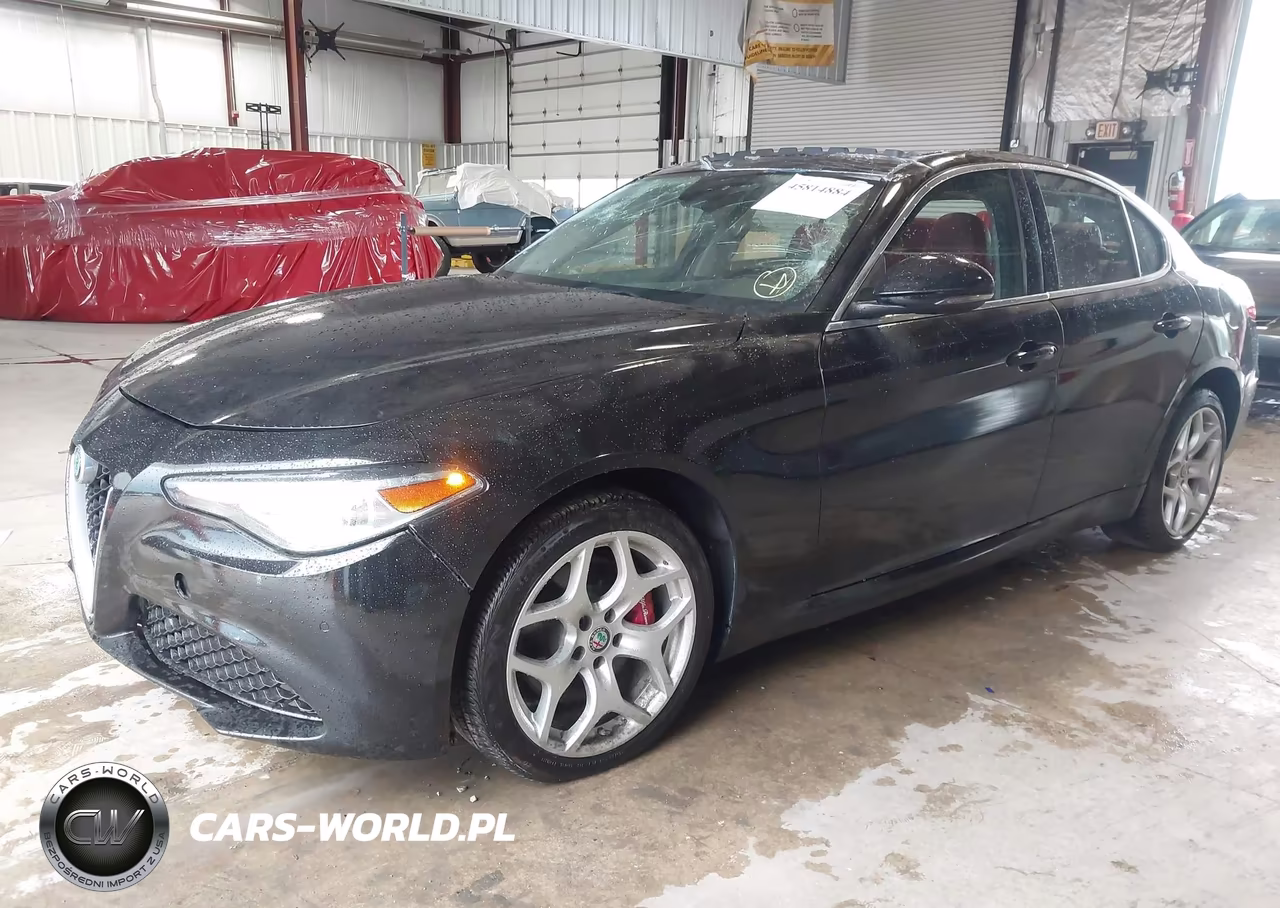 2019 Alfa Romeo Giulia Ti Awd VIN:ZARFANBN9K7603283 - 2