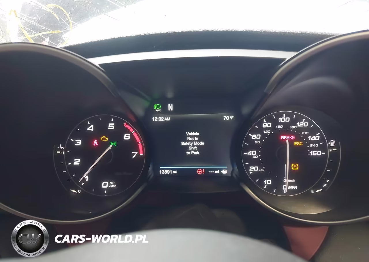 2019 Alfa Romeo Giulia Ti Awd VIN:ZARFANBN9K7603283 - 7
