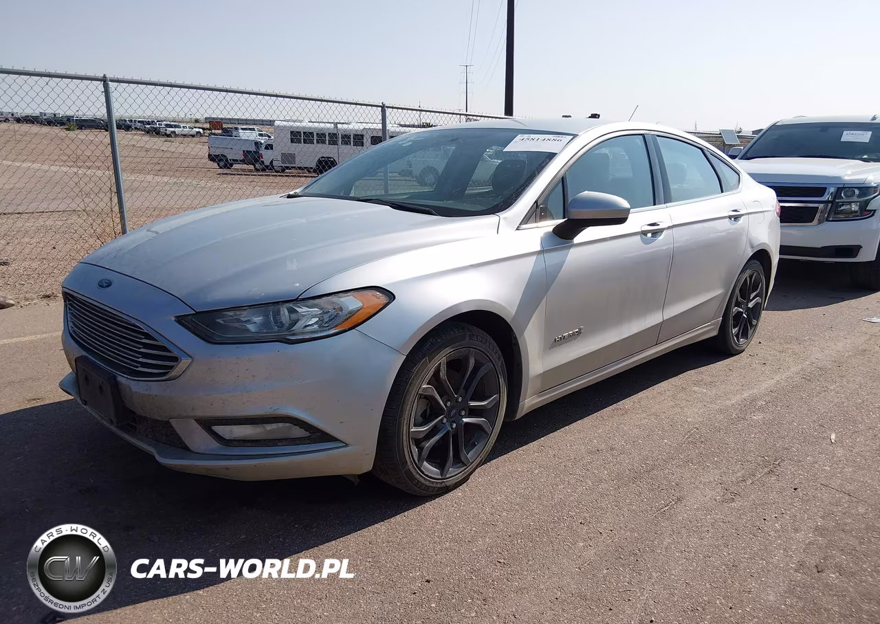2018 Ford Fusion Hybrid Se VIN:3FA6P0LU0JR124572 - 2