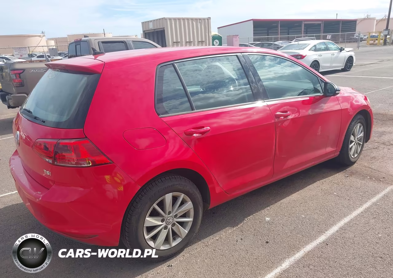 2015 Volkswagen Golf Tsi S 4-Door VIN:3VW217AU9FM022341 - 4