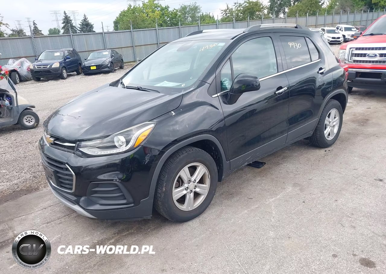 2017 Chevrolet Trax Lt VIN:3GNCJLSB0HL164977 - 2