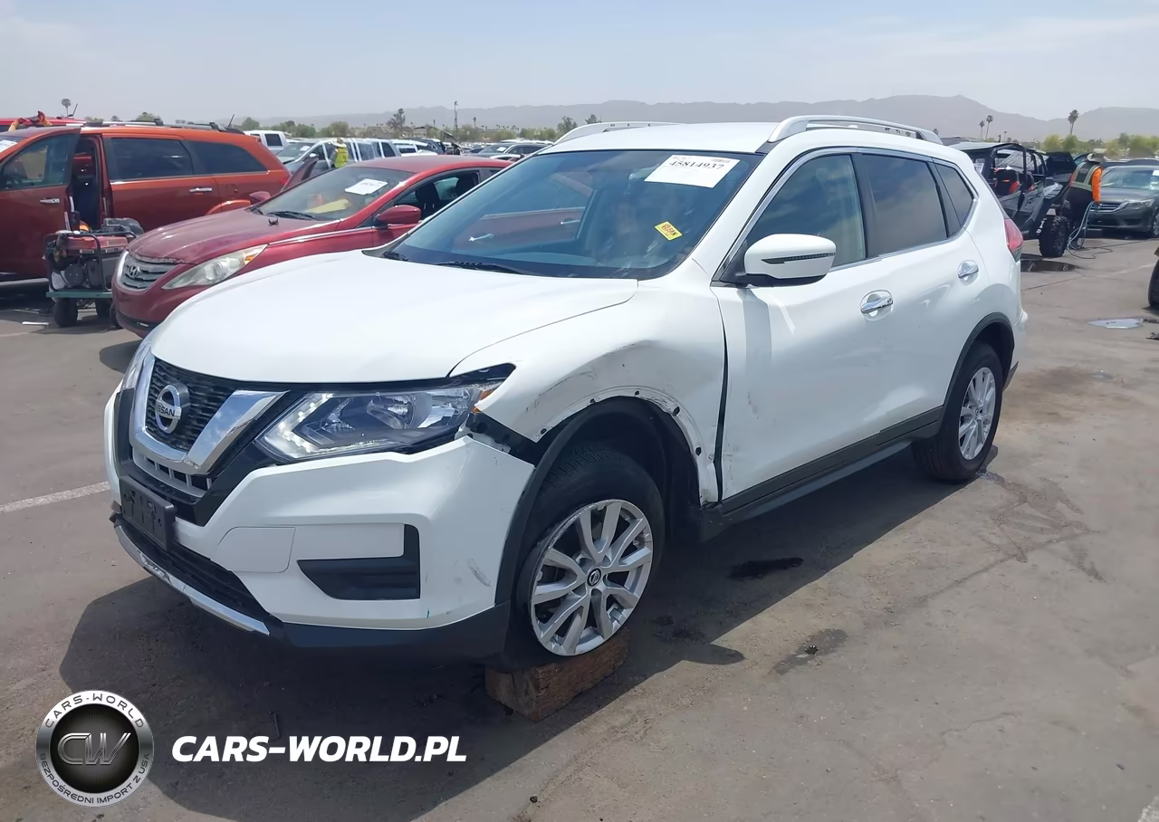 2017 Nissan Rogue Sv VIN:KNMAT2MV8HP524285 - 2