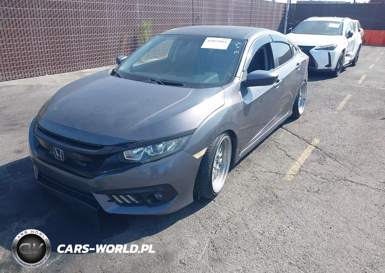 2016 Honda Civic Lx VIN:2HGFC2F58GH531860 - 2
