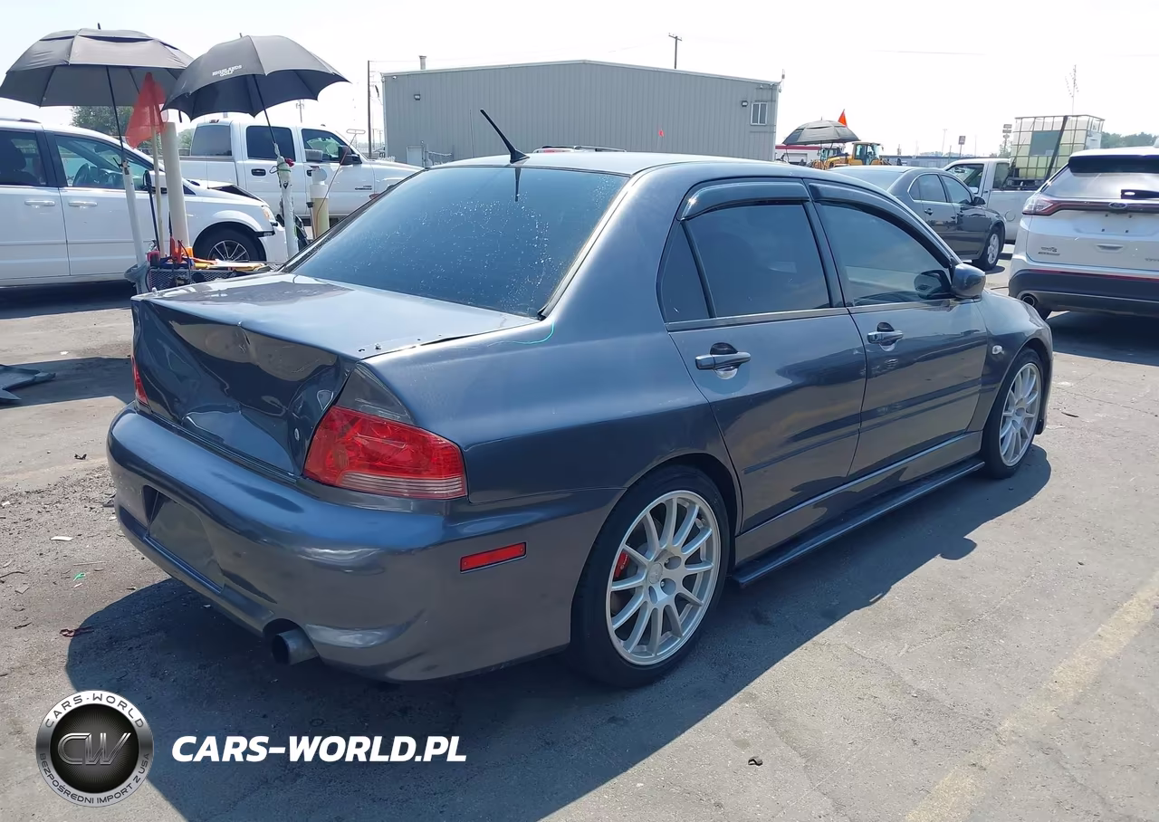 2005 Mitsubishi Lancer Evolution Mr-Viii VIN:JA3AH86D65U031483 - 4