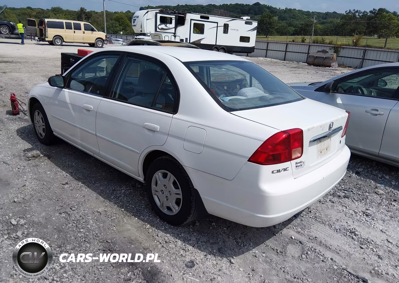 2002 Honda Civic Lx VIN:1HGES165X2L046673 - 3