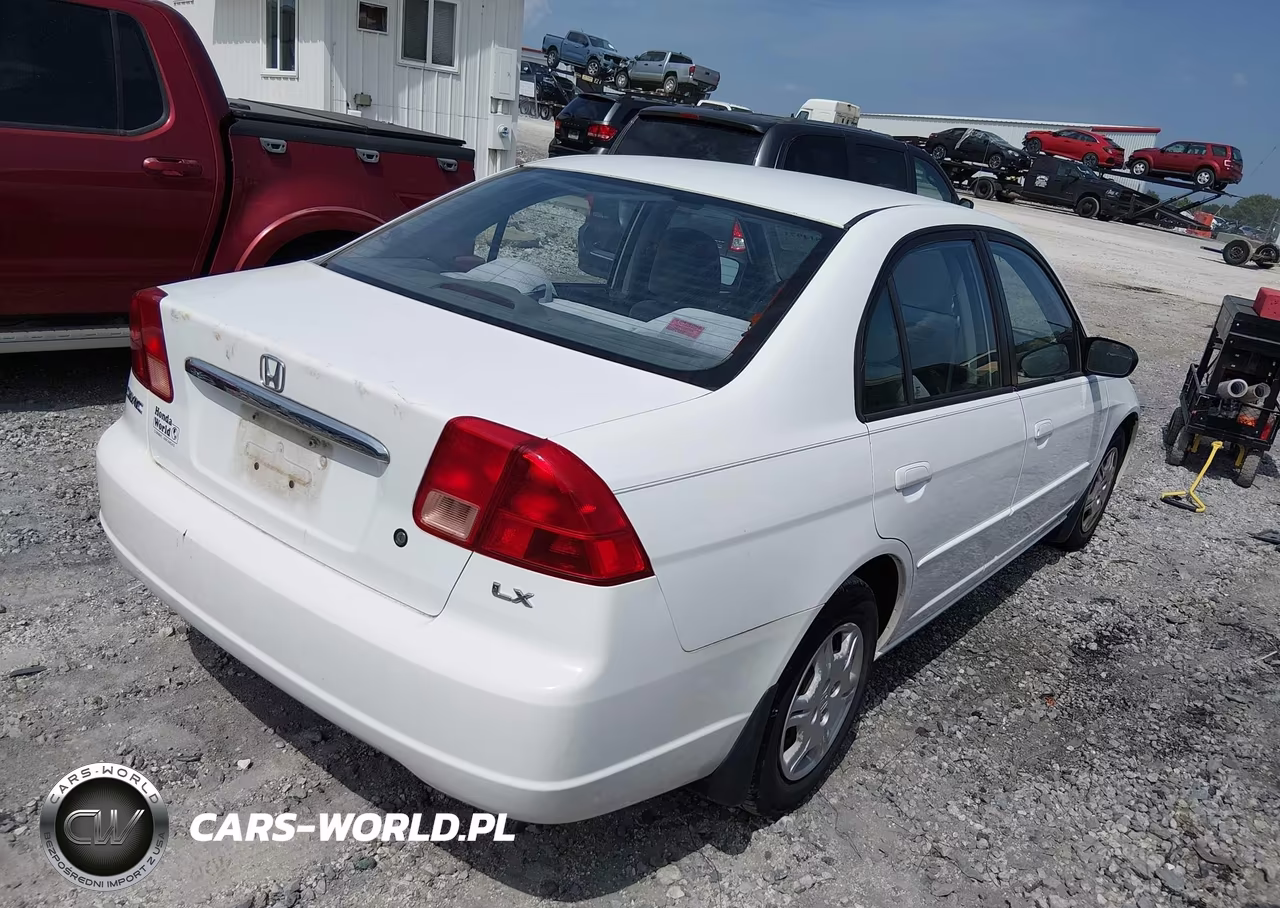 2002 Honda Civic Lx VIN:1HGES165X2L046673 - 4
