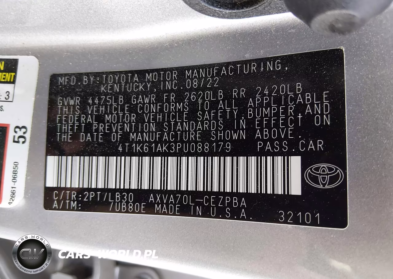 2023 Toyota Camry Xse VIN:4T1K61AK3PU088179 - 9