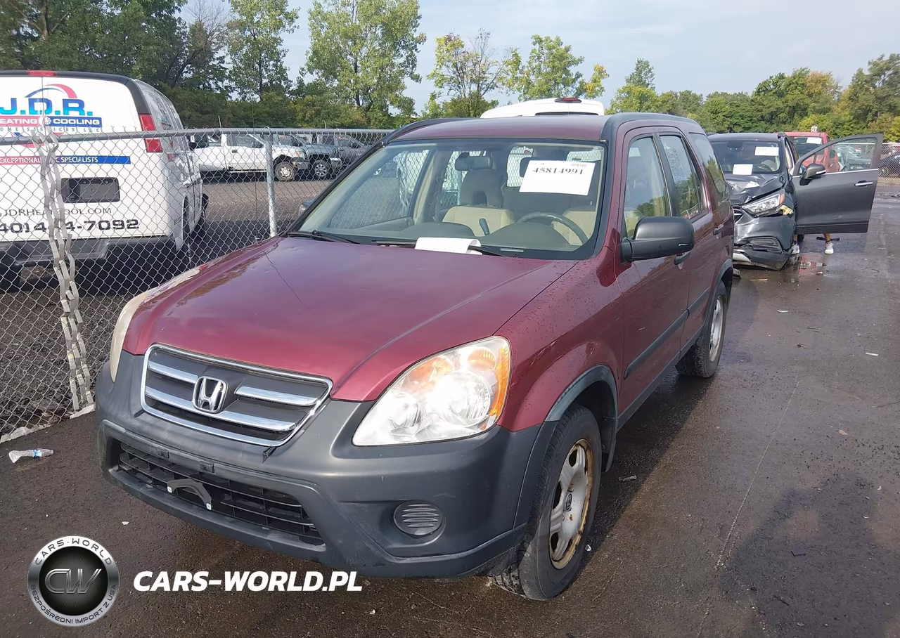 2006 Honda Cr-V Lx VIN:JHLRD68526C027614 - 2