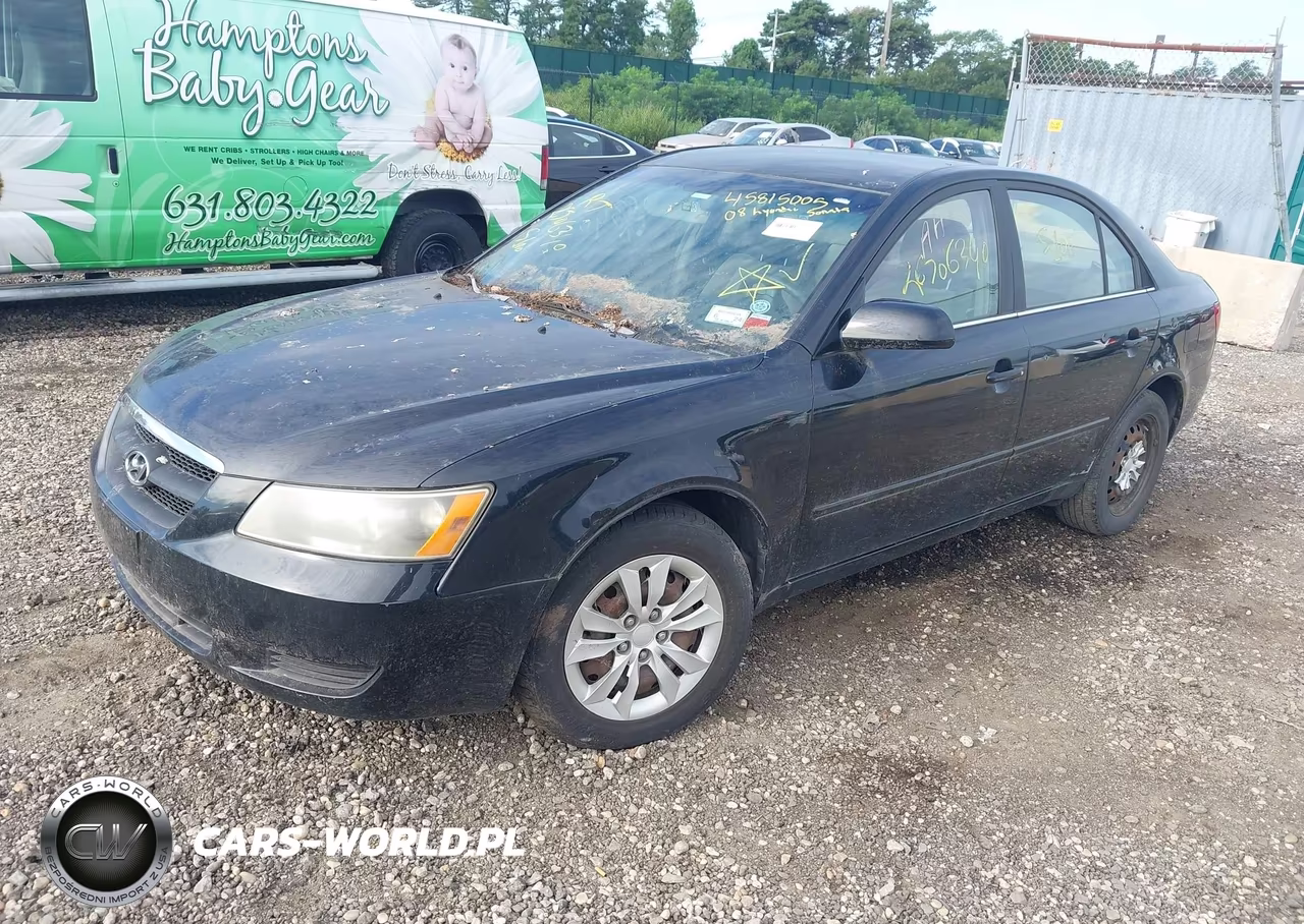 2008 Hyundai Sonata Gls VIN:5NPET46C58H311041 - 2
